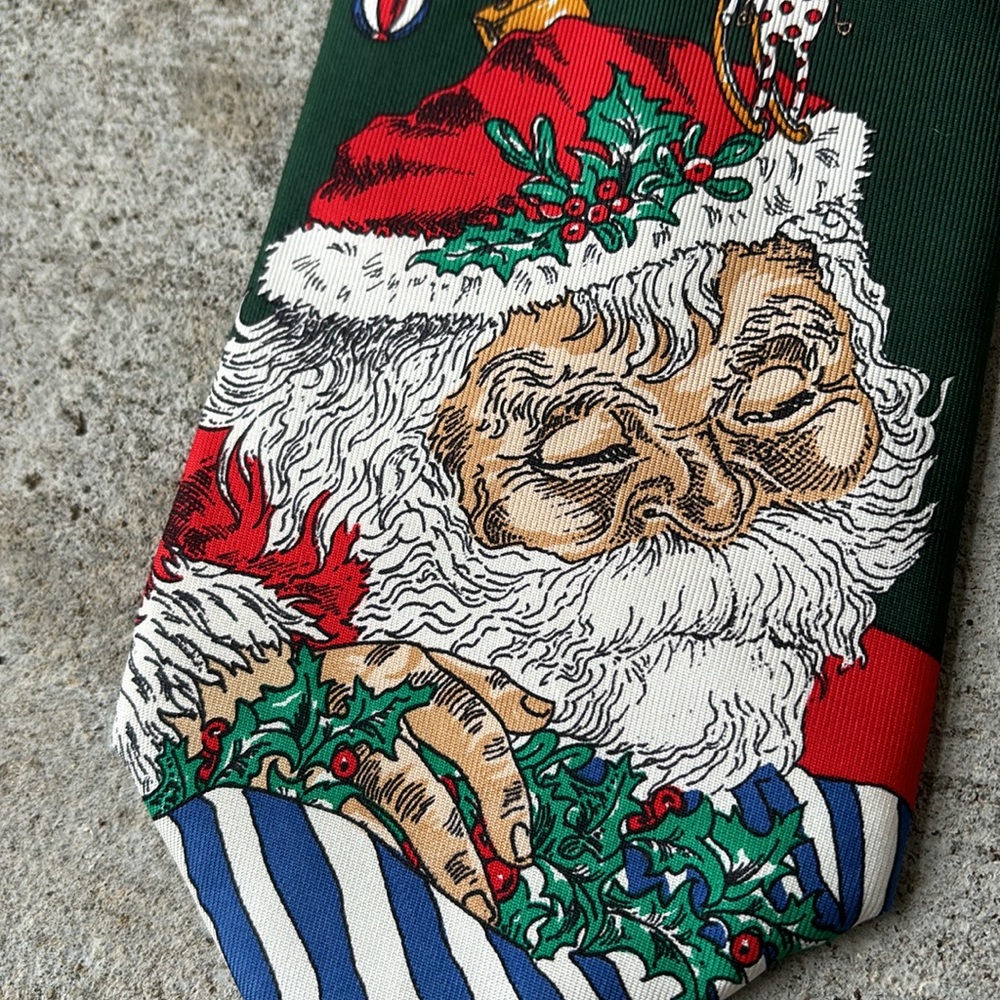 Wright and Co., Silk Santa Tie